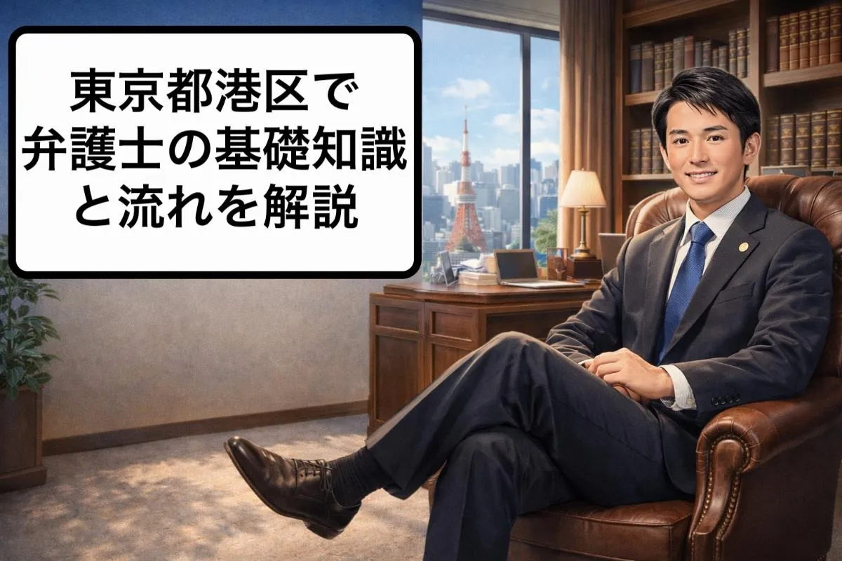 東京都港区で弁護士の基礎知識と流れを解説